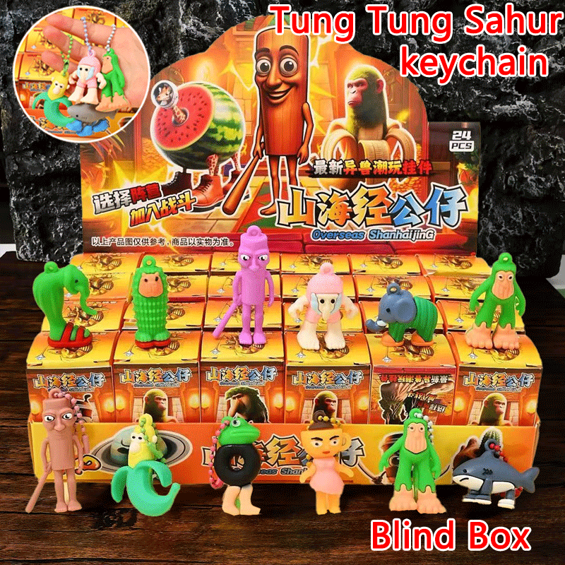 Gummy Candy - Włoski Brainrot Tungtungtung Sahur Figurka Blind