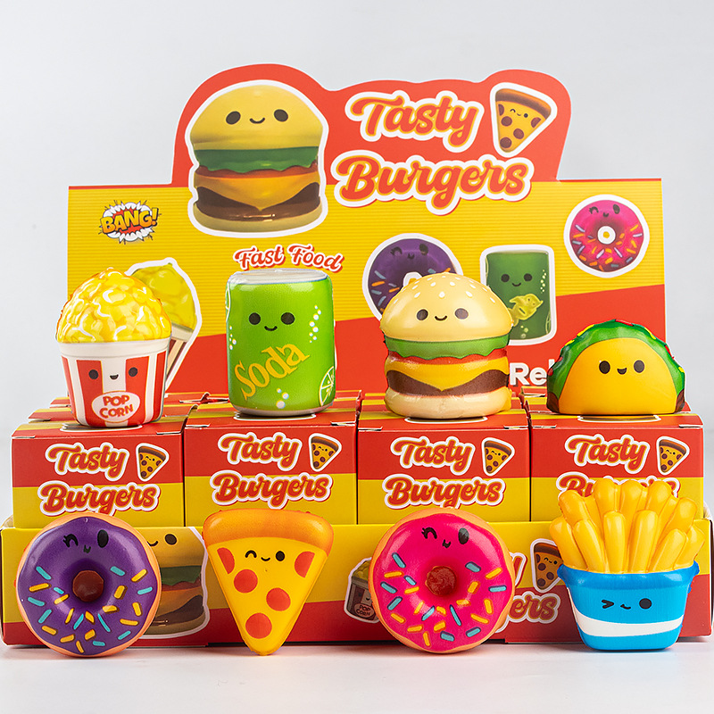Gummy Candy - Zestaw 12 sztuk zabawek antystresowych typu