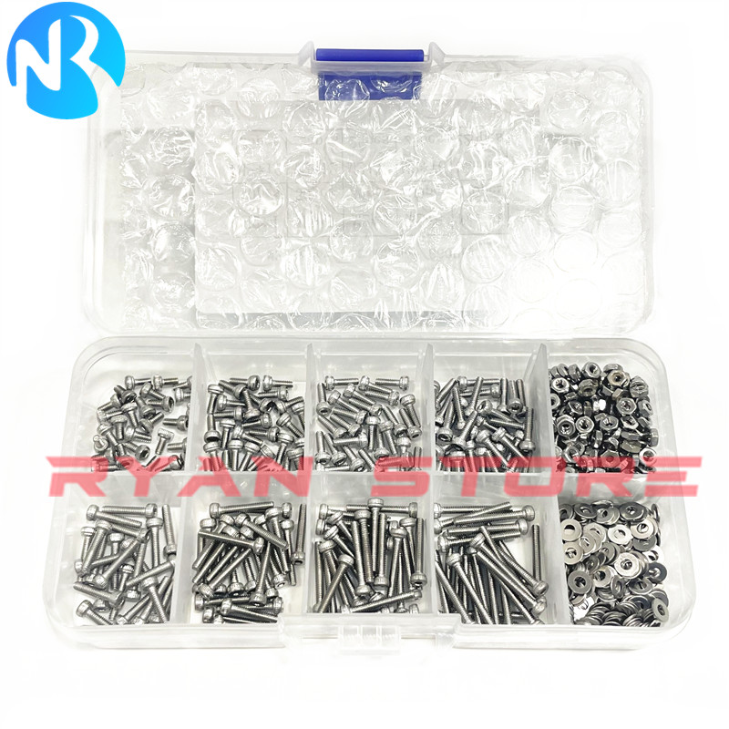Nuts Mix - 1 Pudełko/660 SZT. M2*4 5 6