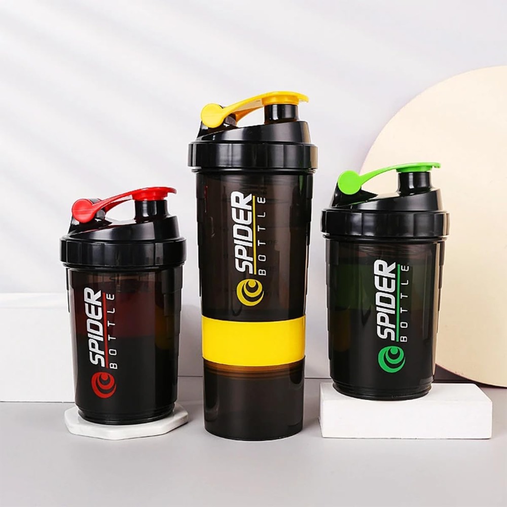 Protein Bar - 3 warstwy shaker butelka proteinowa puder