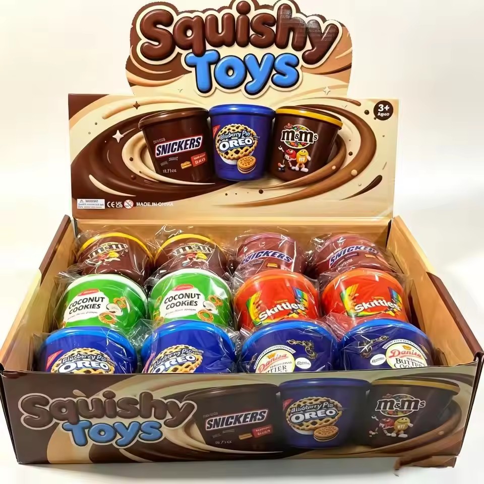 Chocolate Snack - Popularny, uroczy, miniaturowy, symulowany wiaderko na