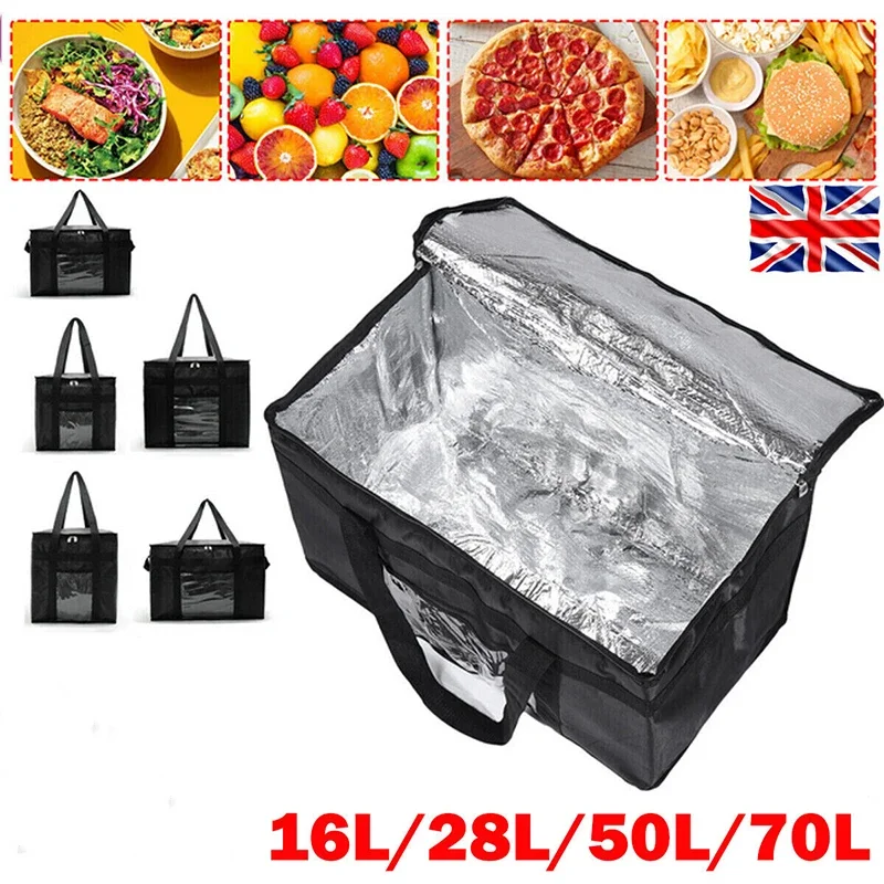 Food Snacks Delivery - 16L-70L izolowana torba termiczna duża torba