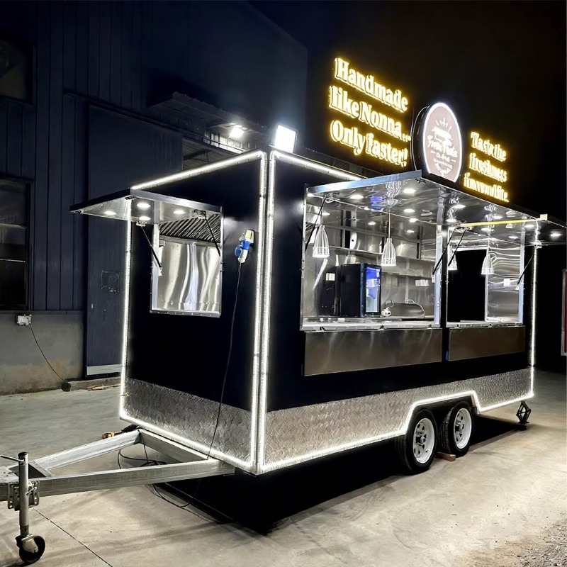 Mobilny przyczepa gastronomicz – Food Snacks Catering recenzja i cena
