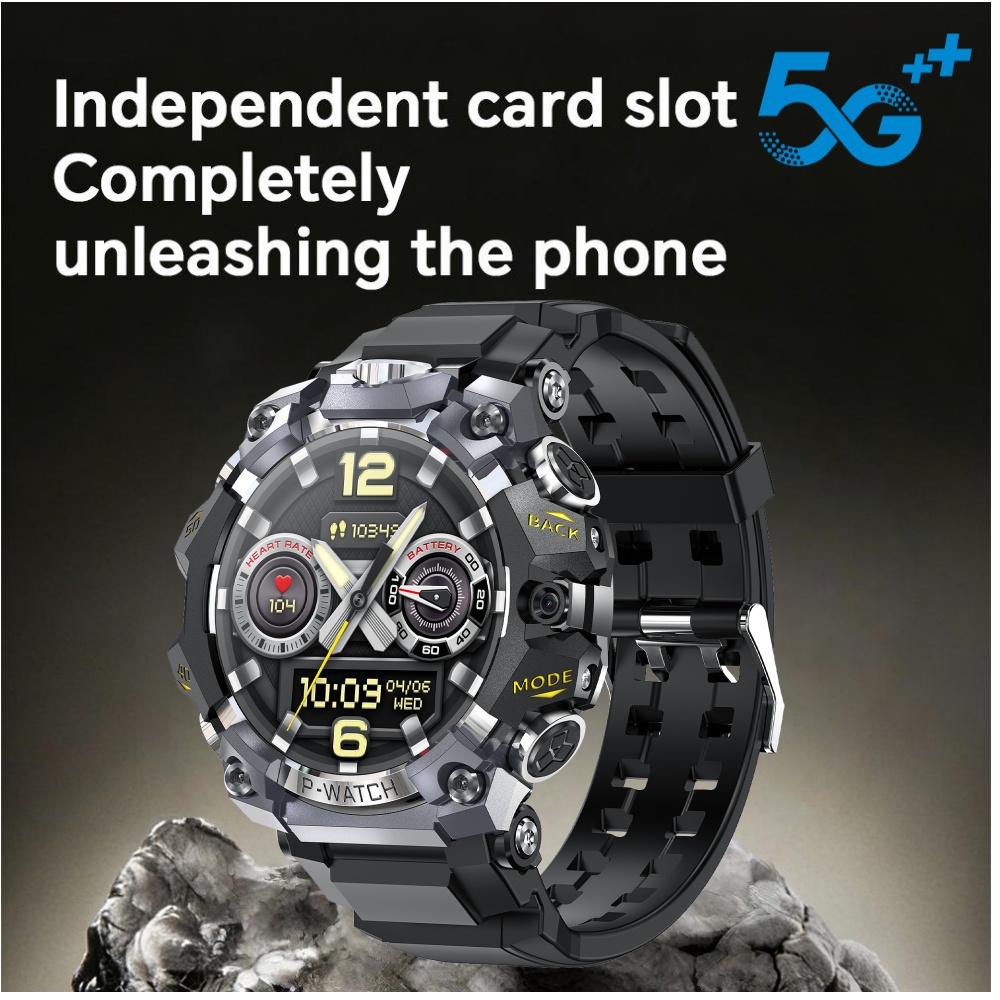 Smartwatch 4G z Androidem 10.0 – Seaweed Snack recenzja i cena