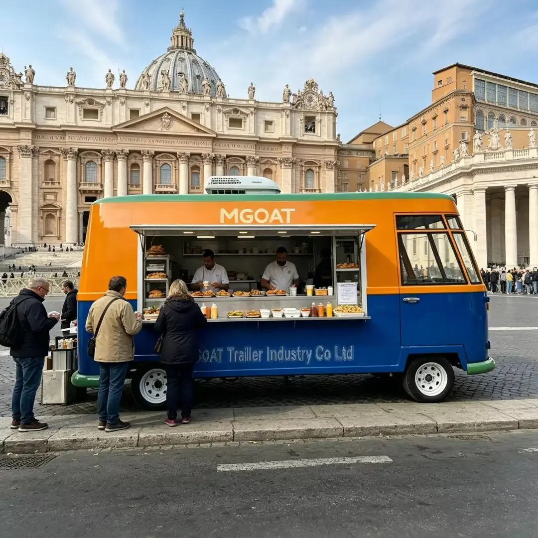 Komercyjny mobilny wózek gastr – Food Snacks Catering recenzja i cena