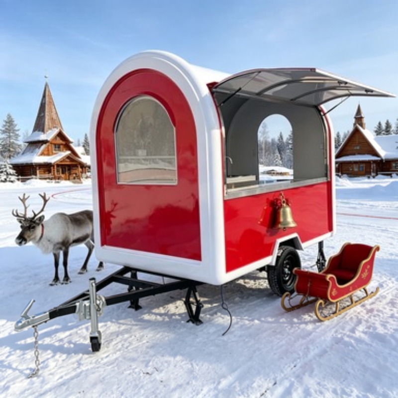 Mini wózek do sprzedaży lodów  – Food Snacks Delivery recenzja i cena