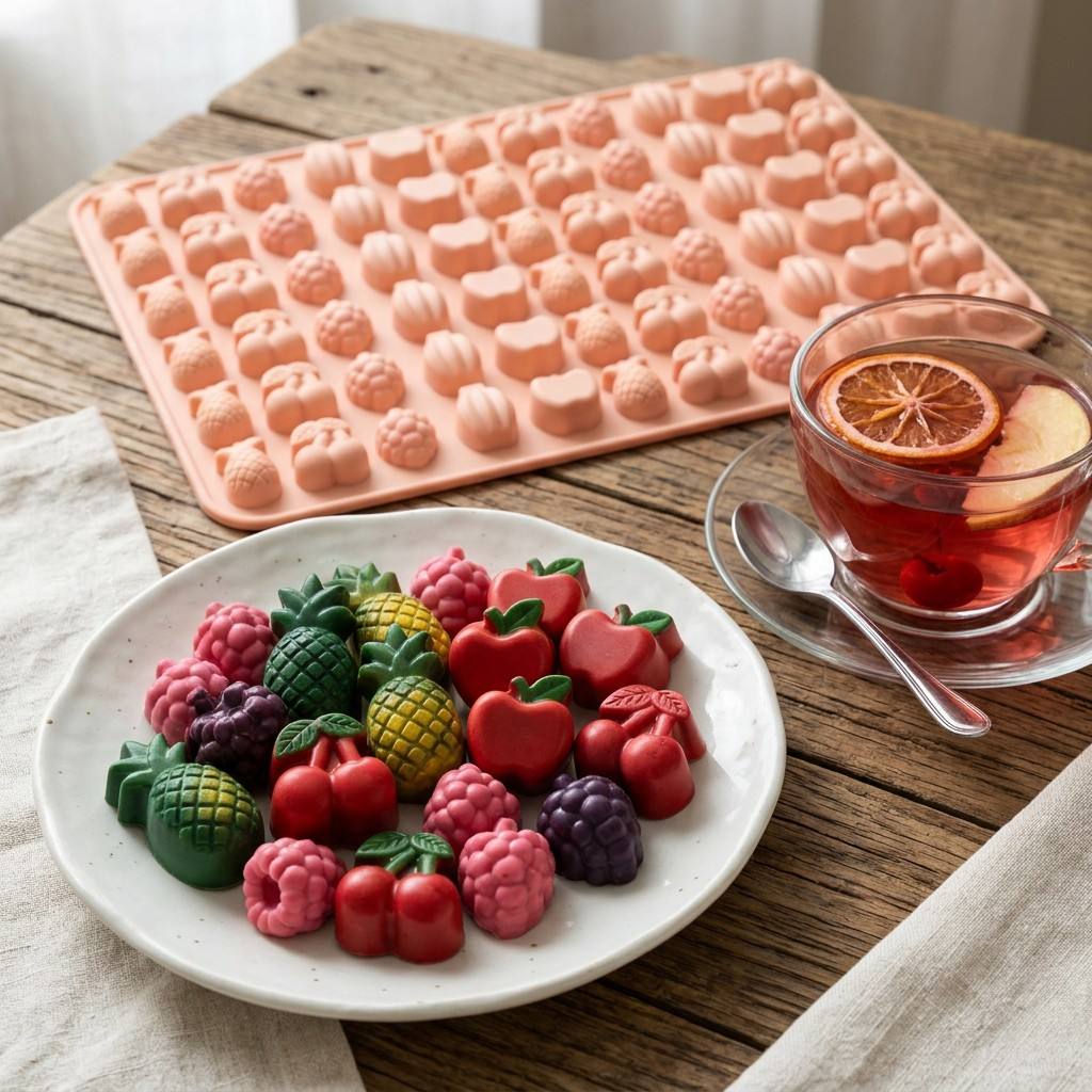 Formy do gumowanych owoców, si – Gummy Candy recenzja i cena