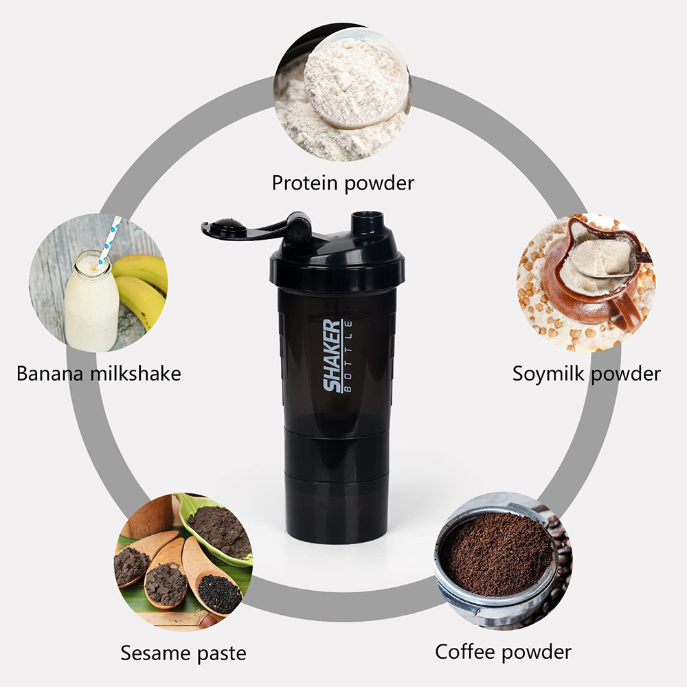 3 warstwy shaker butelka prote – Protein Bar recenzja i cena