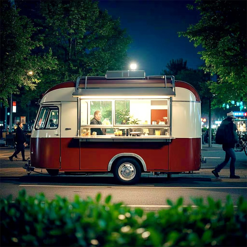Przenośny mobilny wózek gastro – Food Snacks Catering recenzja i cena