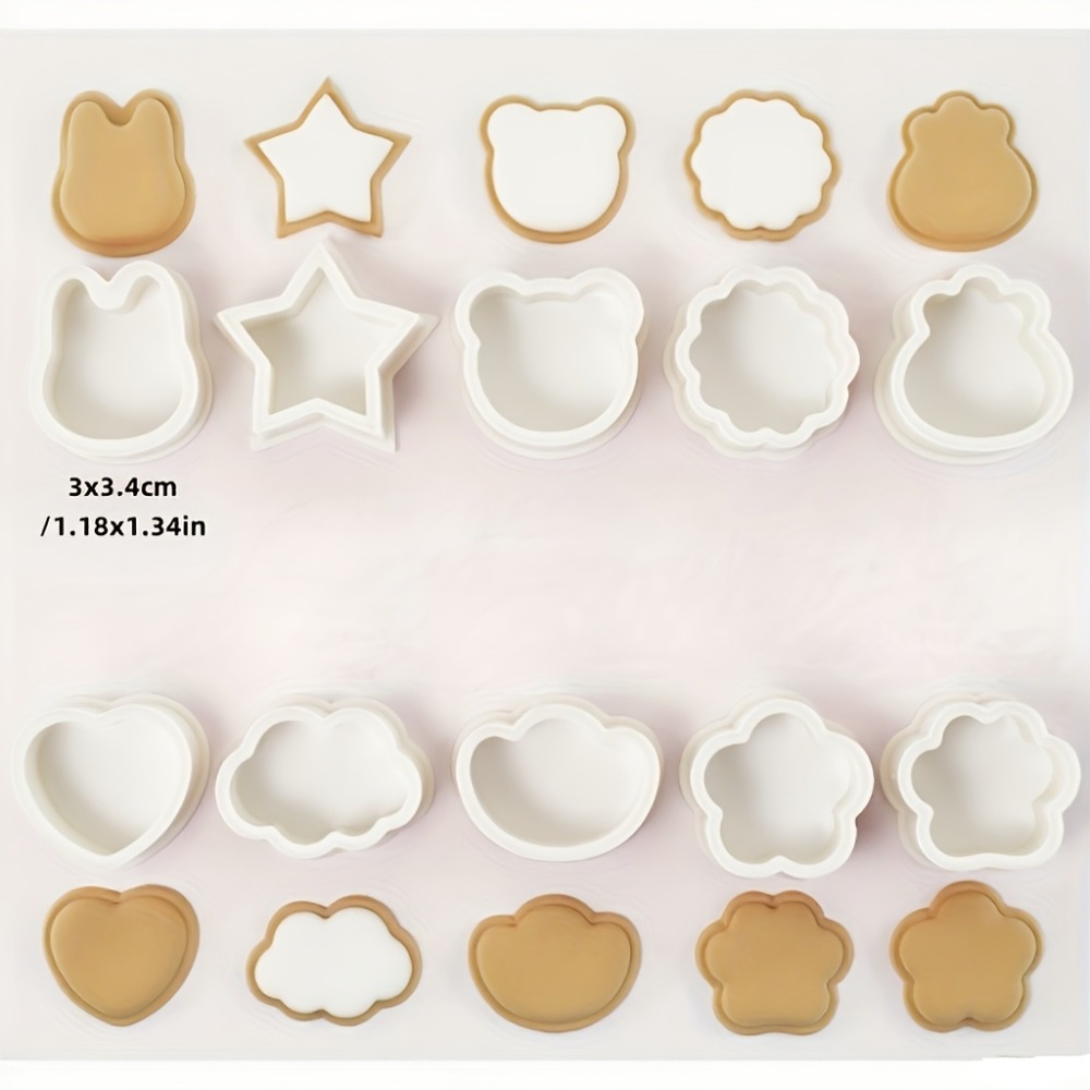 10 szt. Wykrawaczy do ciastek  – Cookies Pack recenzja i cena